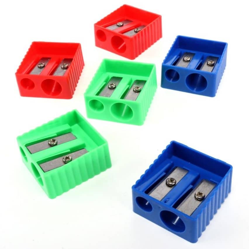 Pencil Sharpeners 6pk Double Blade - Party Owls