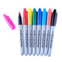 Permanent Markers 8pk Multi-coloured Bullet Tips - Party Owls