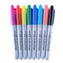 Permanent Markers 8pk Multi-coloured Bullet Tips - Party Owls