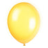 Premium Lemon Yellow Latex Balloons 30CM (12") 10pk Solid Colour - Party Owls