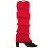 Red Leg Warmers Chunky Knit 1980'S Party Accessories 15180-03 - Party Owls