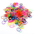 Rubber Elastic Hair Ties 600pk Mixed Colour - Party Owls