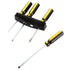Screwdrivers Set 4pk With Holder Mount Phillips & Flat Head - Party Owls