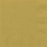 Gold Solid Colour Beverage Napkins 20pk Serviettes - Party Owls