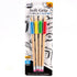 Soft Grip HB Pencils With Eraser 18CM 4pk - Party Owls