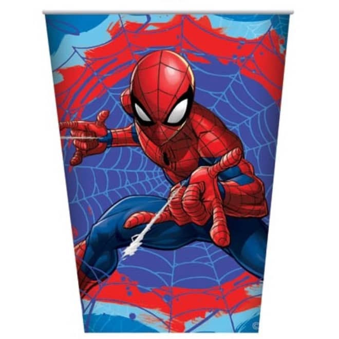 Spider-Man Paper Cups 8pk - Party Owls