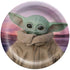 Star Wars The Mandalorian Paper Plates 23CM (9") 8pk The Child - Party Owls