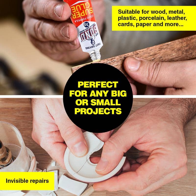 Super Glue Value Pack 7pk 3g Each (Dries Clear) - Party Owls