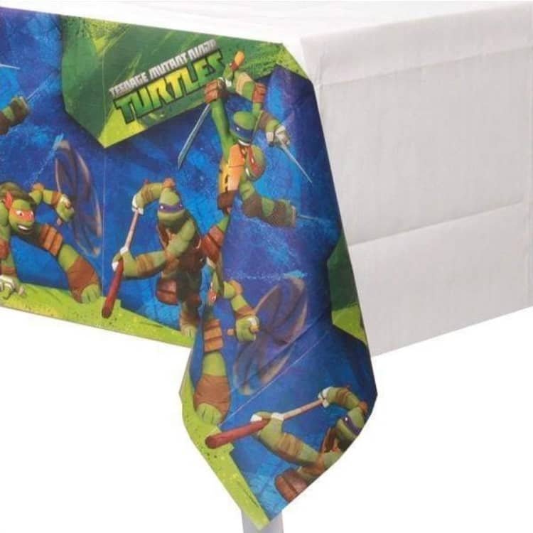 Teenage Mutant Ninja Turtles Plastic Table Cover TMNT Tablecloth 571194 - Party Owls