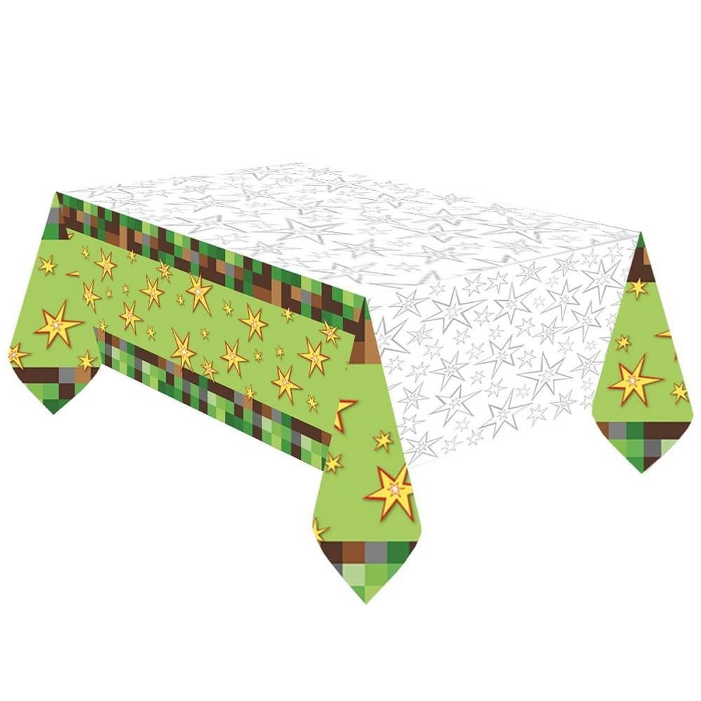 TNT Minecraft Style Table Cover Tablecloth 571778 - Party Owls