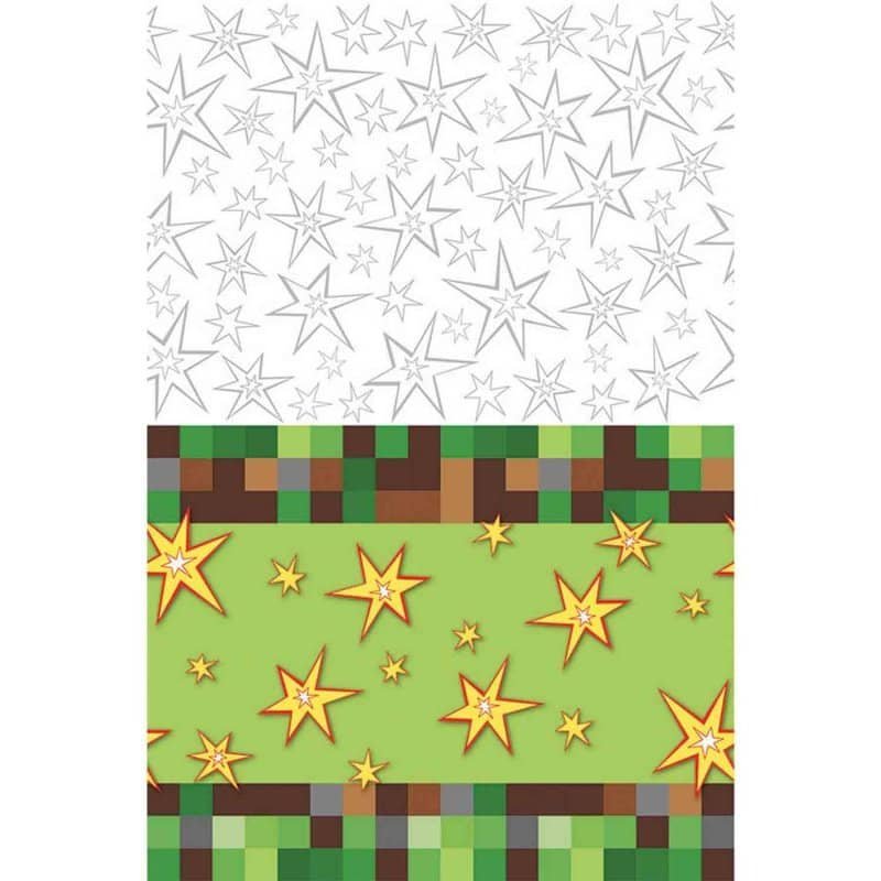 TNT Minecraft Style Table Cover Tablecloth  571778 - Party Owls