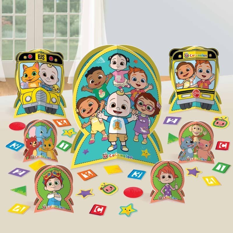 CoComelon Table Decorating Kit 31pk 283258 - Party Owls