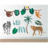 Jungle Animals Wall Decorations 12pk E7396 - Party Owls