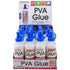 White PVA Glue 100ml Wood Craft School Home Office 75607 - Party Owls