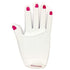 White Short Fishnet Finger-less Gloves 1980'S Party Accessories - Party Owls