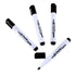 Whiteboard Markers 4pk Black Ink Colour Bullet Tips - Party Owls